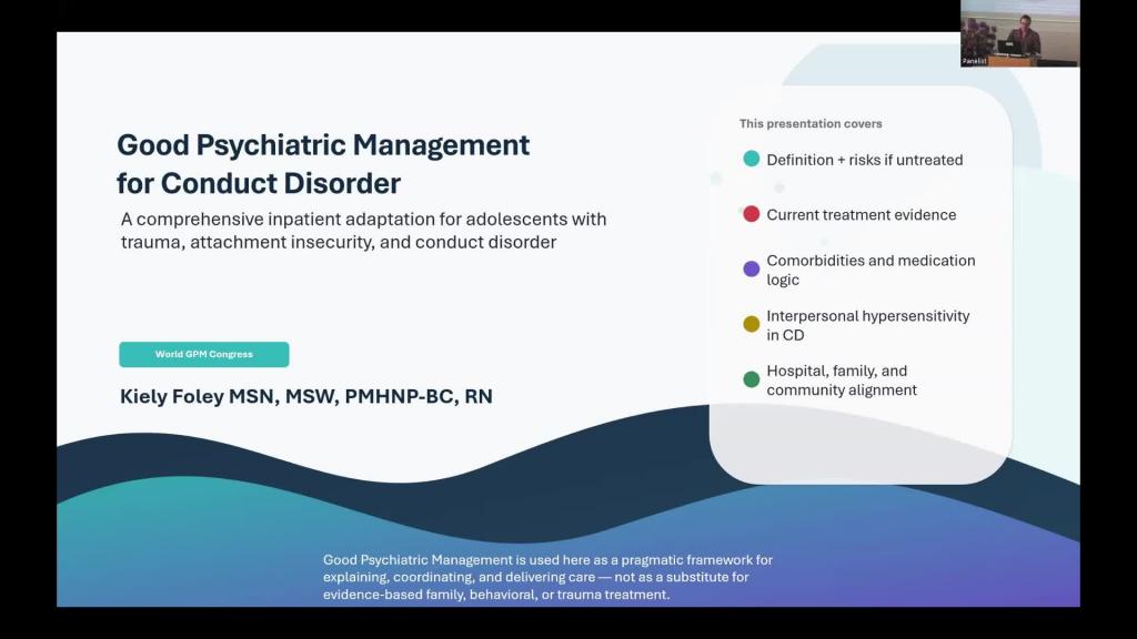 gpm day 2 26 adapting gpm a for conduct disorder