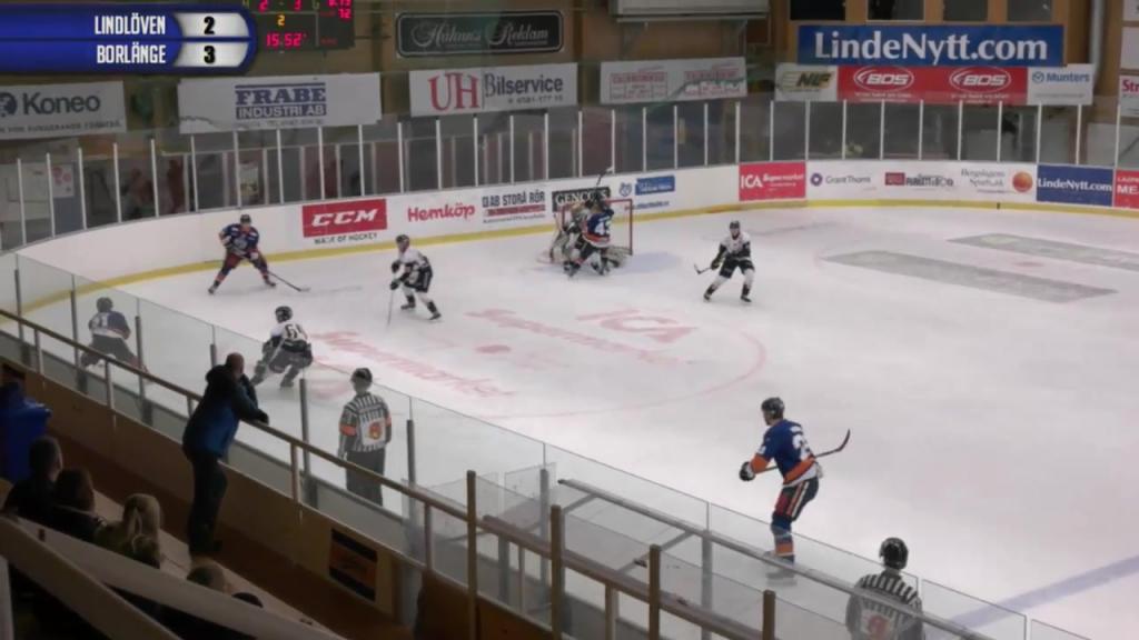 Repris Lindlövens IF vs. Borlänge HF 15 feb