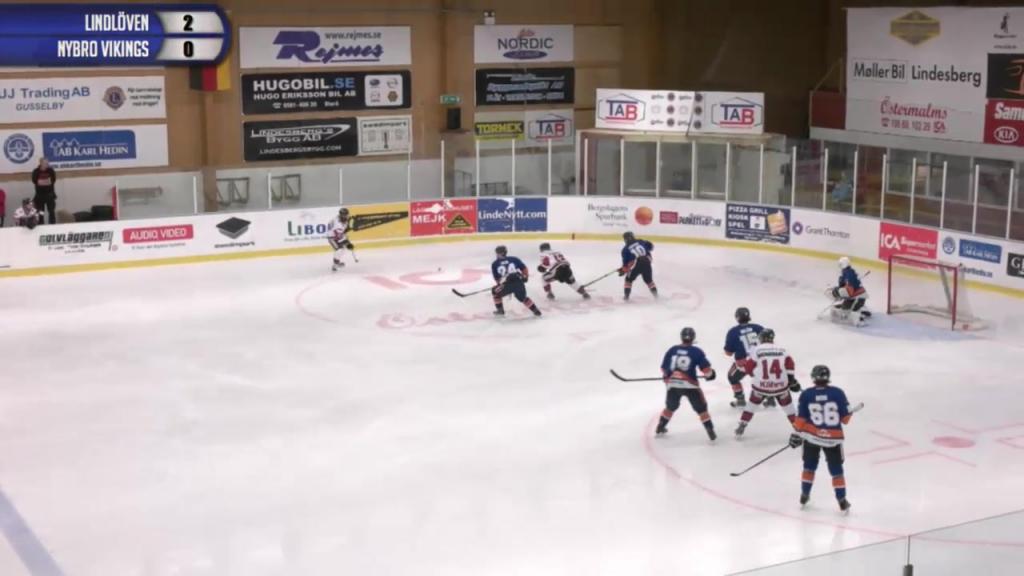 Repris Lindlövens IF vs. Nybro Vikings IF 18 feb