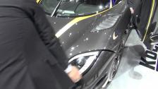 Koenigsegg Agera S Hundra luggage and roof storage at Geneva 2013
