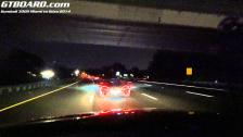 [4k]Gumball 3000 McLaren P1 pullover FAIL Miami to Ibiza 2014