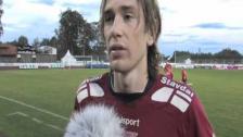 Markus Gustafsson efter 1-1 i Ängelholm.mp4