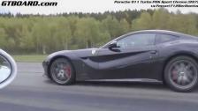 Ferrari F12Berlinetta 740 HP vs Porsche 911 Turbo PDK Sport Chrono 500 HP (997)