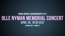 Olle Nyman Memorial Concert 2017