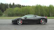 [4k uncut] Ferrari California vs Ferrari 458 Italia