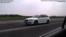 Audi RS4 Avant vs Mitsubishi Lancer Evo IX Stage II 380 HP