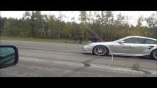 SpeedArt BTR600 Porsche 911 Turbo (997 Mk I manual) vs BMW Turbo E30