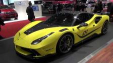 Mansory lineup and stand at Geneva 2016: AMG GTS, 488 GTB and more
