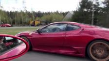 Scuderia Rosso Ferrari 430 Scuderia vs Porsche 911 Turbo PDK (997)