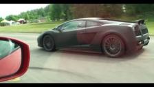 Underground Racing Gallardo 1500 RWHP vs AG Nissan GT-R 851 AWHP on E85-fuel