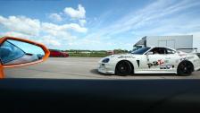 1080p: Toyota Supra 650 HP vs Lamborghini LP550-2 Valentino Balboni Gallardo