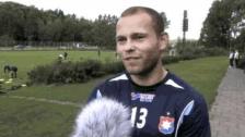 Steinthor Thorsteinsson inför matchen mot GIF Sundsvall