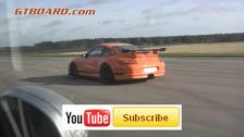 HD: Porsche 911 GT3 RS (997) vs Mercedes E55 AMG Kompressor