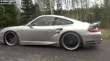 Porsche 911 Turbo PDK vs SpeedArt BTR 600 Porsche 911 Turbo