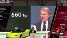Ferrari FF Presentation with Luca Cordero di Montezemolo, Ferrari CEO