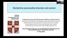 GPM Day 2 - 21 Personality Disorder and autism (UK)