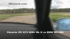 HD: Porsche 911 GT3 CS (996 Mk I) vs BMW M3 E46 = m3e90board.com