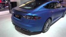 [4k] Brabus Tesla Model S P85D at Frankfurt 2015 steals the show 2015 IAA