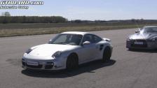 Porsche 911 Turbo 6-speed vs 911 Turbo Convertible TipTronic (both Mk I)
