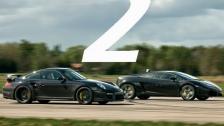 HD: 911 GT2 (997) HD vs Lamborghini LP560-4 Gallardo Race #2: GTBOARD.com