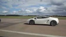 Uncut: Lamborghini LP560-4 Gallardo E-gear vs BMW M6 Coupe V10