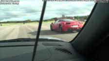 Ferrari 458 Italia 12 vs SpeedArt BTR600 Porsche 911 Turbo 6-speed