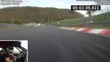 Porsche 911 GT3 RS 4,0 on Nürburgring Nordschleife with driver Sebastian from Sweden