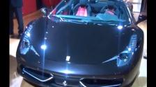 Tailor-Made Ferrari 458 Spider and personalization options Frankfurt 2011
