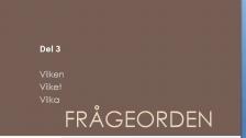 Frågeord del 3 - tigrinja