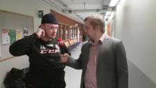 Matchens lirare Adam Schoultz efter matchen mot Skövde