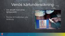 Venösa bensår - Sjuksköterskor