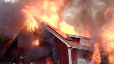 Storbrand på Ögir