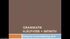 Hjälpverb och infinitiv (på ryska)