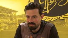 Inför mötet med Sarpsborg: Kevin Stuhr-Ellegaard och Per Frick